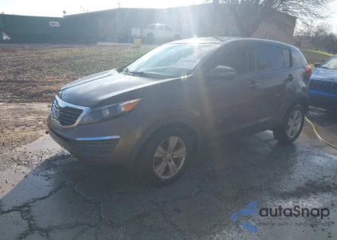 2012 Kia Sportage Lx from USA, damaged, VIN KNDPB3A27C7237008